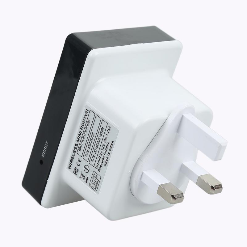 300M Wifi Repeater Wireless Network Signal Amplifier Dual Network Port Wireless Repeater - KELE SHOP