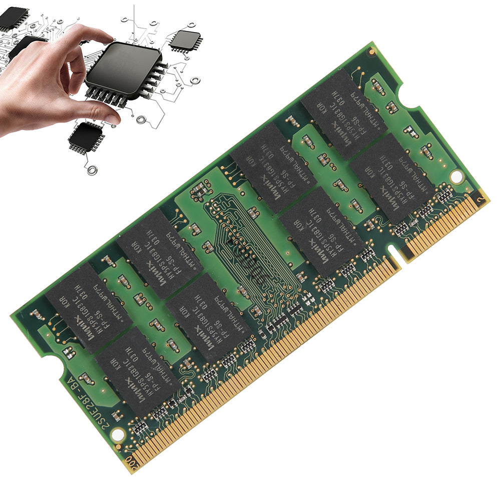 xiede DDR2 667MHz 2GB 200Pin for Laptop Motherboard Memory RAM for intel / AMD - KELE SHOP