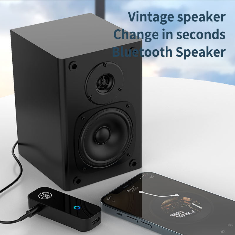 Adaptación de audio b28 bluetooth en dos en uno actualización del receptor de audio Bluetooth para vehículos de 3,5 mm - KELE SHOP