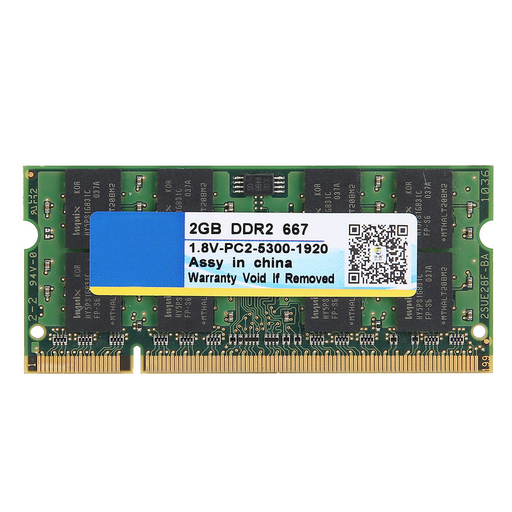 xiede DDR2 667MHz 2GB 200Pin for Laptop Motherboard Memory RAM for intel / AMD - KELE SHOP