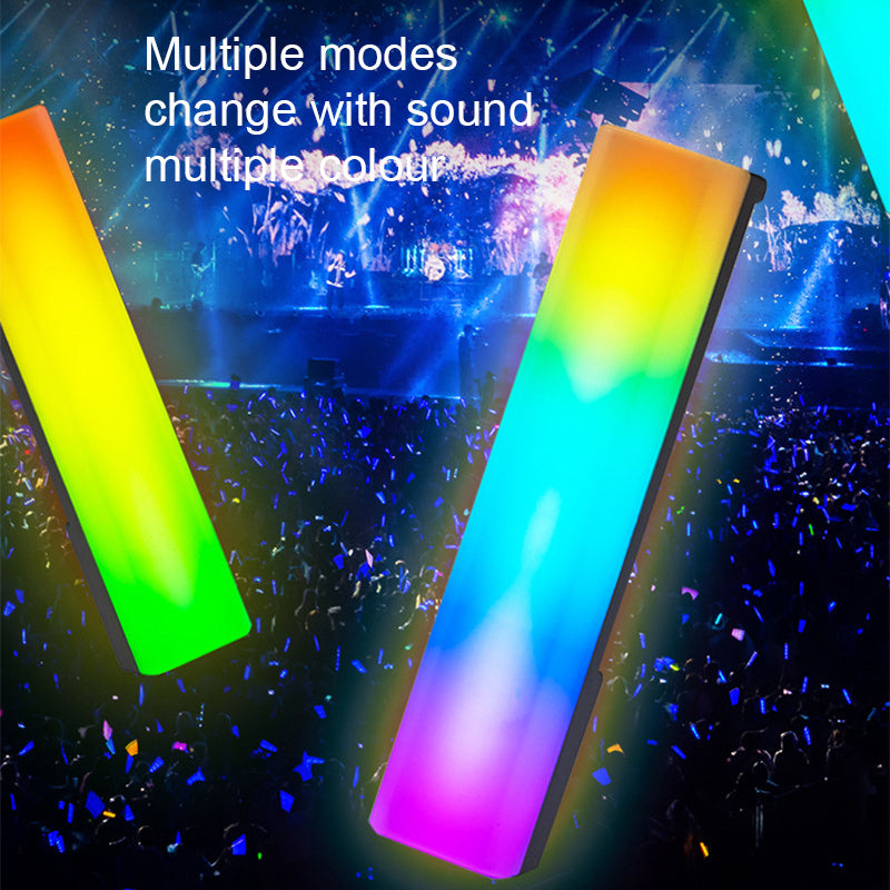 3D RGB Light Pick-up Table Top Ambiance Lamp Colorful Music Voice-activated Rhythm Light Home Decor For PC Game For Holiday Gifts - KELE SHOP