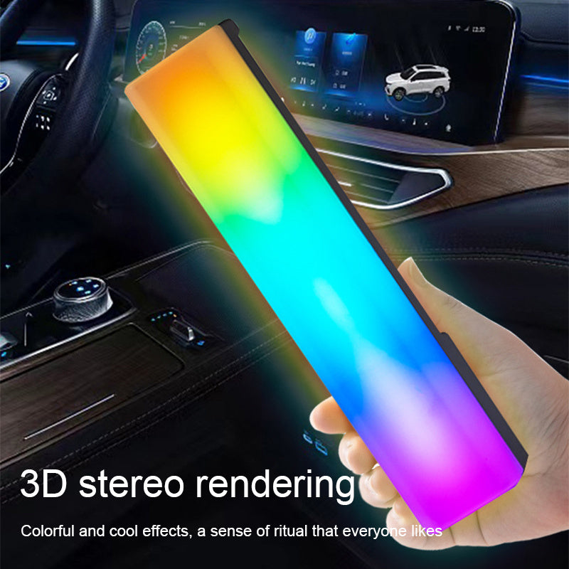 3D RGB Light Pick-up Table Top Ambiance Lamp Colorful Music Voice-activated Rhythm Light Home Decor For PC Game For Holiday Gifts - KELE SHOP